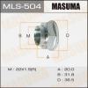 MASUMA MLS504 Гайки ШРУСа   22x1,5x20/ 32