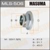 MASUMA MLS506 Гайки ШРУСа   22x1,5x21/ 32