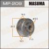 MASUMA MP-209 Втулка стабилизатора Masuma MP- 209     (уп.10шт)