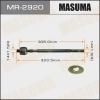 MASUMA MR-2920 Рулевая тяга Masuma MR-2920 / LITE/TOWNACE CM50, 51, KM5#, YM55/ LITEACE CM3#, KM3#