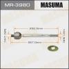 MASUMA MR-3980 Рулевая тяга Masuma MR-3980 / MARK II/ ##X110, CROWN/ ##S17#, ALTEZZA/ ##E10,