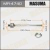 MASUMA MR-4740 Рулевая тяга Masuma MR-4740 / AD/ Y10, AVENIR/ W10, PULSAR/ N14, SUNNY/ B13, NZE121