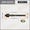 MASUMA MR-4970 Рулевая тяга Masuma MR-4970  CARAVAN/ E25