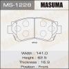 MASUMA MS-1228 Колодки тормозные передние к-т