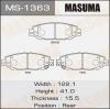 MASUMA MS-1363 Колодки  дисковые Masuma  MS-1363 / AN-398k