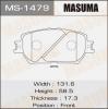 MASUMA MS-1479 Колодки  дисковые Masuma  MS-1479 /  AN-671