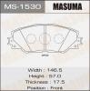 MASUMA MS1530 Колодки  дисковые   AN-732K  (1/12)