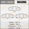 MASUMA MS-1902 Колодки  дисковые Masuma  VENZA/ AGV1#, GGV1#) front   (1/10)