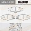 MASUMA MS-2435 Колодки  дисковые Masuma  MS-2435 / AN-614k