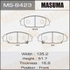 MASUMA MS-8423 Колодки тормозные передние к-т