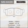 MASUMA MS9426 Колодки  дисковые   AN-610  (1/12)