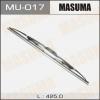 MASUMA MU017 Дворник 17, крюк   (425мм)
