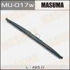 MASUMA MU-017W Дворник MASUMA ЗИМНИЙ 17, крюк   (425мм)              MU-017W