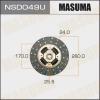 MASUMA NSD049U Диск сцепления  Masuma  260*160*24*25.6  / NSD049*