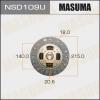 MASUMA NSD109U Диск сцепления    215*140*18*20.6  (1/10)