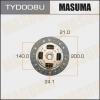 MASUMA TYD008U Диск сцепления    200*140*21*24.1  (1/10)