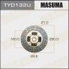 MASUMA TYD132U Диск сцепления  Masuma  250*160*21*29.8 / TYD132U