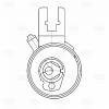 TRIALLI CM6101 Ролик ГРМ Volvo S80 98- 2.8i/3.0i натяжной Trialli