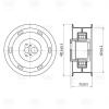 TRIALLI CM6142 CM 6142_ролик ГРМ!\ VW Transporter 1.6d 81&gt;