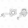 TRIALLI CT1020 CT 1020_подшипник выжимной гидравлический!\ Ford Transit 2.2 TDCi VMT6 13&gt;