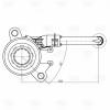 TRIALLI CT1401 CT 1401_подшипник выжимной гидравлический!\ Nissan Qashqai 06&gt;