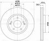 TRIALLI DF170103 DF 170103_диск тормозной передний! d=298\ SsangYong Actyon 10&gt;