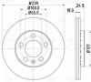 TRIALLI DF180127 Диск торм. для а/м Skoda Fabia (99-)/VW Polo (01-) перед. d=239 (DF 180127)
