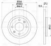 TRIALLI DF190517 Диск торм. для а/м Peugeot Partner (96-)/Citroen Berlingo (96-) перед. d=266 полн. (DF 190517)