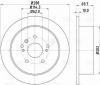 TRIALLI DF198007 DF 198007_диск тормозной задний!\ Lexus RX 300 03&gt;
