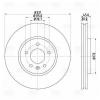 TRIALLI DF210210 Диск торм. для а/м Opel Astra J (10-)/Zafira C (11-) 17 перед. d321 DF210210