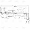 TRIALLI EAM0130 EAM 0130_глушитель сред. резон.! с гоф. и стронг.\ Lada 2170&gt;