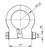 TRIALLI ECLP48 Хомут глушителя кольцевой