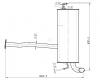 TRIALLI EMM0319 EMM 0319_глушитель!\ Hyundai iX35 2.0i/2.0d 10&gt;