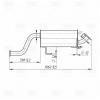 TRIALLI EMM0805 EMM 0805_глушитель!\ Hyundai Porter 93&gt;