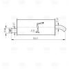 TRIALLI EMM2006 EMM 2006_глушитель!\ Peugeot 206 98&gt;
