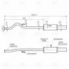 TRIALLI EMM4010 EMM 4010_глушитель прямоточный!\ Lada 2170 Priora&gt;