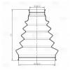 TRIALLI FG2001 Пыльник ШРУС Peugeot 308 07- (наруж.компл: хомуты/смазка/крепеж) (CR) Trialli