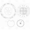 TRIALLI FR2706 Сцепление Chery Amulet (A15) 03- 1.6i с сепаратором Trialli
