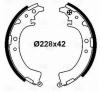 TRIALLI GF4556 Колодки торм. для а/м Toyota RAV 4 (94-)/(00-)/Camry (91-)/(96-) барабан. 228x42