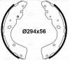 TRIALLI GF4558 Колодки торм. для а/м Nissan Navara (05-)/Ford Ranger (11-) барабан. 294x56