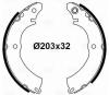 TRIALLI GF4562 GF 4562_колодки барабанные!\ Mitsubishi Lancer Cedia CS/CT00&gt;