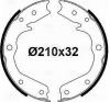 TRIALLI GF4611 GF 4611_колодки барабанные ручника!\ Opel Frontera A/B/Monterey A/B 2.0-3.5i/2.5-3.1D 91&gt;
