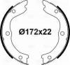 TRIALLI GF4616 GF 4616_колодки барабанные ручника!\ Nissan X-Trail 01&gt;