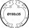 TRIALLI GF4632 GF 4632_колодки барабанные ручника!\ Honda CR-V 2.0/2.2CTDi 07&gt;