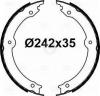 TRIALLI GF4671 GF 4671_колодки тормозные барабанные!\ Toyota Land Cruser 200 4.5-5.7 08&gt;