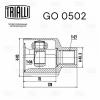TRIALLI GO0502 ШРУС