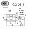TRIALLI GO0514 ШРУС Chevrolet Aveo T300 (11-) 1.6i AT (внутр. прав.) (GO 0514)