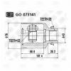 TRIALLI GO073141 ШРУС