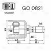 TRIALLI GO0821 GO 0821_ШРУС внутр.!\ Kia Cerato 1.6i AT 04&gt;