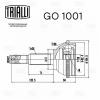 TRIALLI GO1001 ШРУС